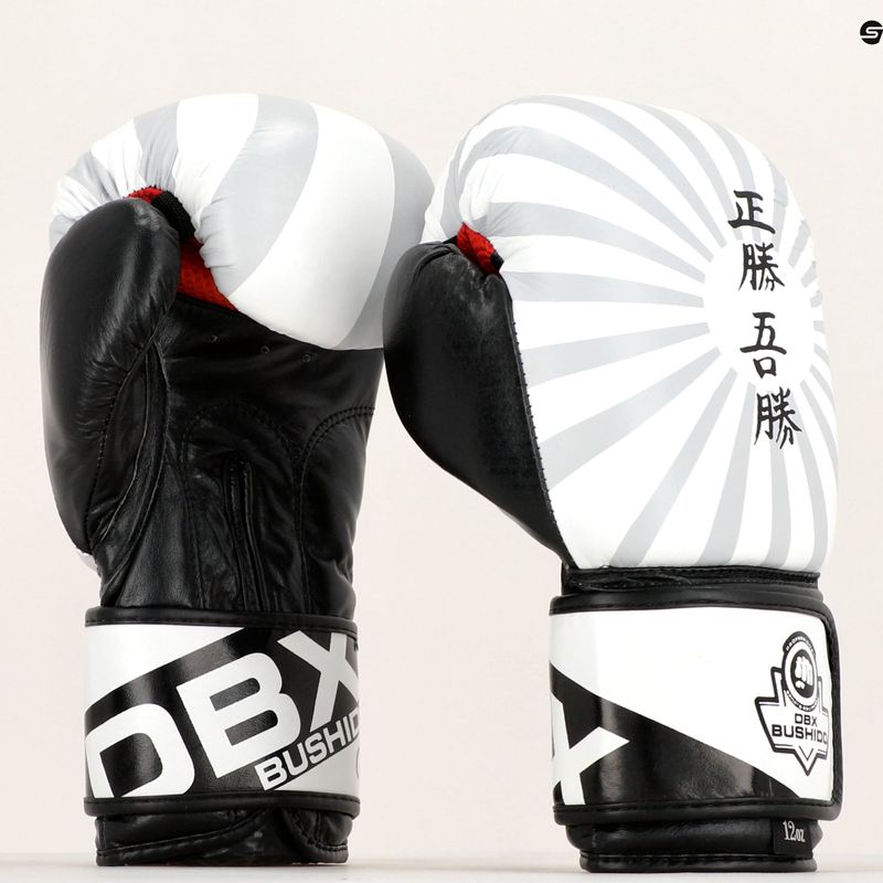 Bushido 'Japan' Sparring Boxhandschuhe weiß B-2v8-12oz 21