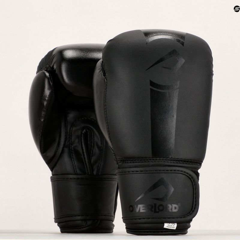 Overlord Boxerhandschuhe schwarz 100003-BK/8OZ 7