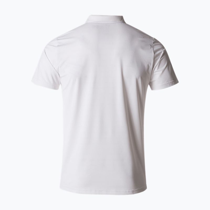 Herren Tennis-Poloshirt Joma Torneo weiß 2