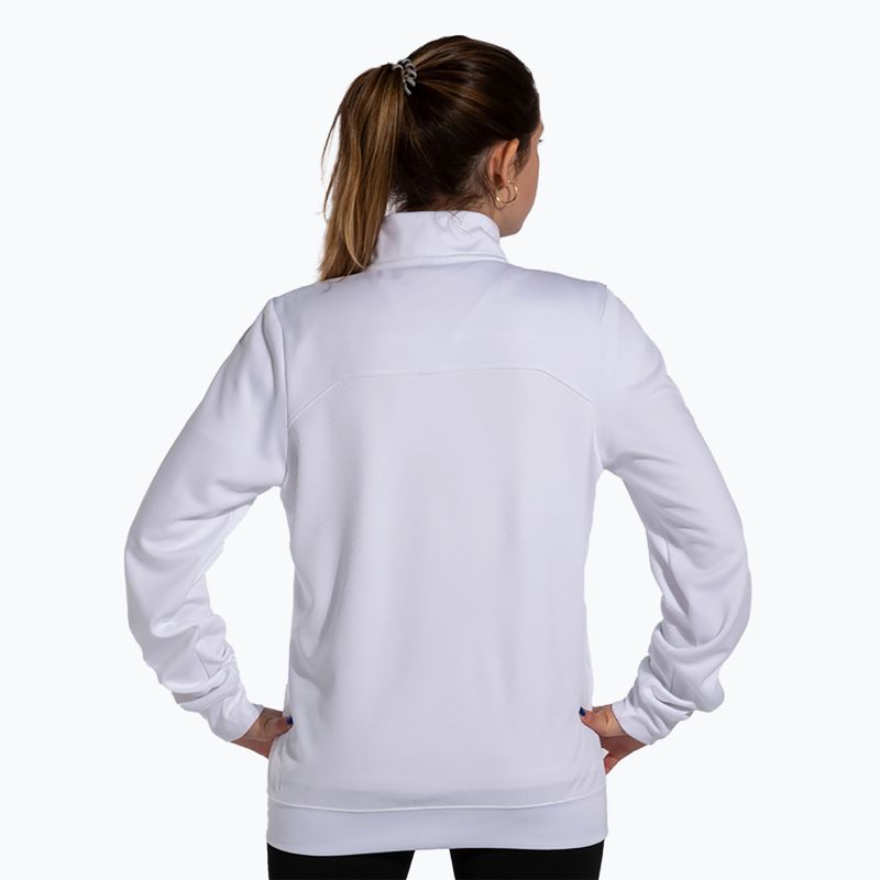 Women's Joma Winner II Full Zip Laufsweatshirt weiß 3