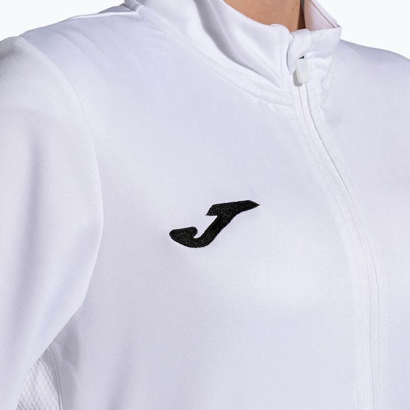 Women's Joma Winner II Full Zip Laufsweatshirt weiß 6