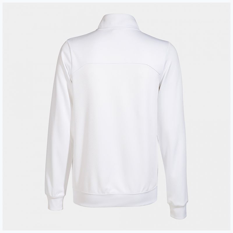 Women's Joma Winner II Full Zip Laufsweatshirt weiß 9