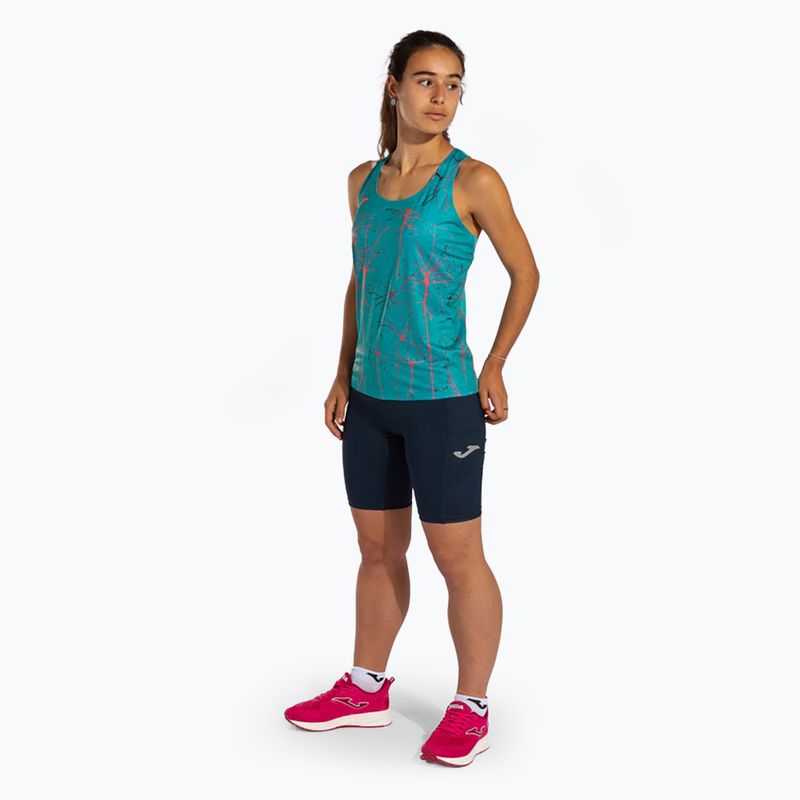 Damen-Lauftop Joma Elite IX türkis