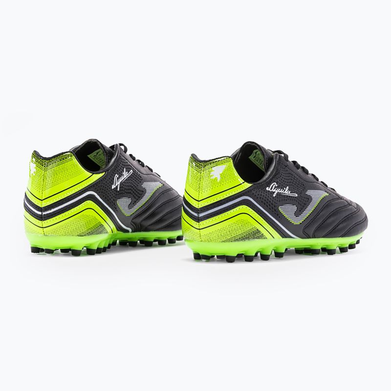 Joma Aguila 2231 AG negro/verde fluor Herren Fußballschuhe