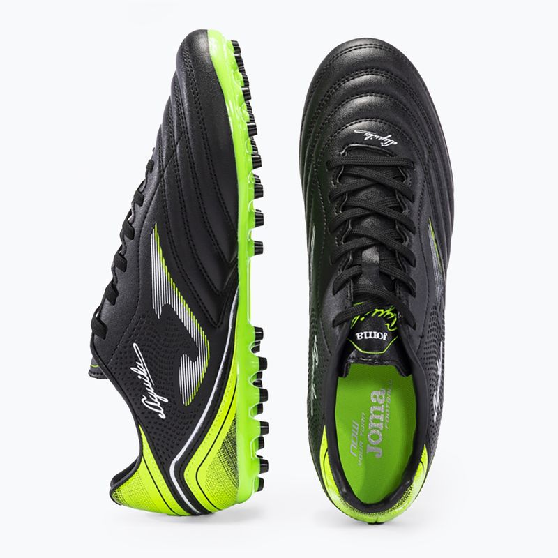 Joma Aguila 2231 AG negro/verde fluor Herren Fußballschuhe