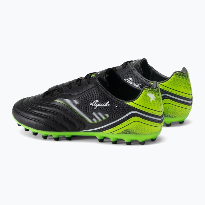 Joma Aguila 2231 AG negro/verde fluor Herren Fußballschuhe