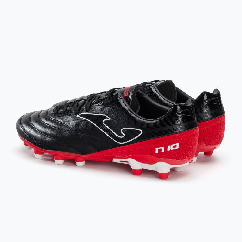 Herren Joma Numero-10 FG Fußballschuhe schwarz/rot 3