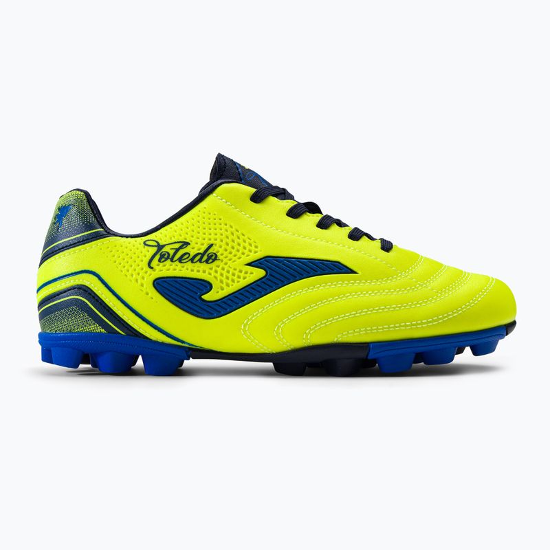 Kinder Fußballschuhe Joma Toledo HG Zitrone Fluor 2