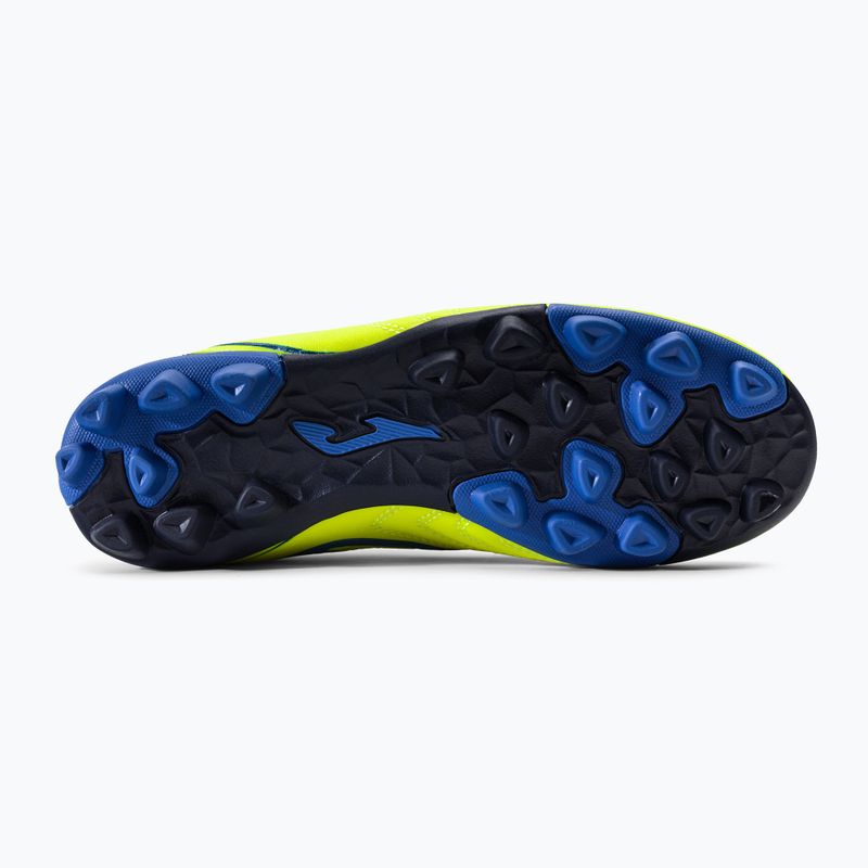 Kinder Fußballschuhe Joma Toledo HG Zitrone Fluor 4