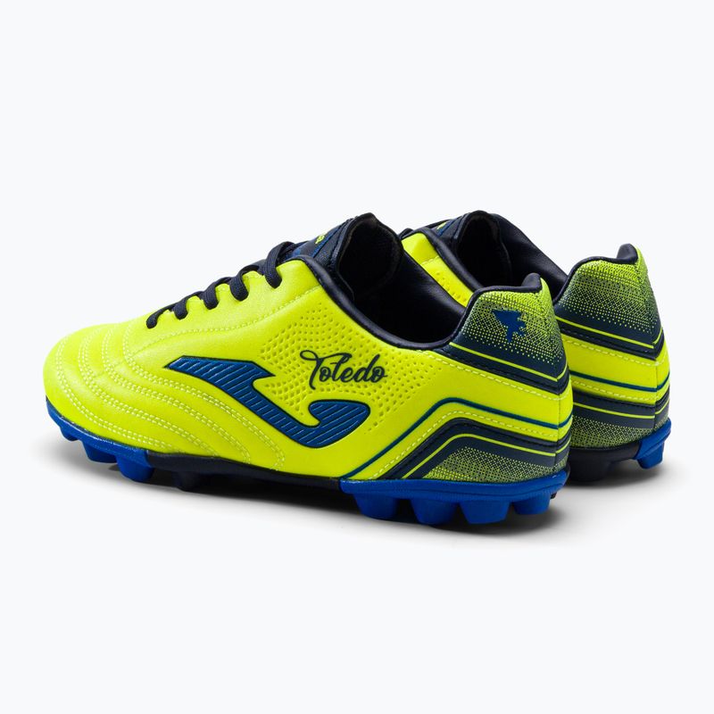 Kinder Fußballschuhe Joma Toledo HG Zitrone Fluor 5