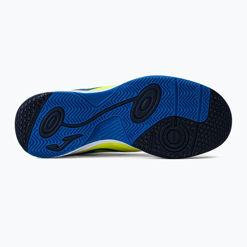 Joma Toledo IN Kinder Fußballschuhe Zitrone Fluor 4