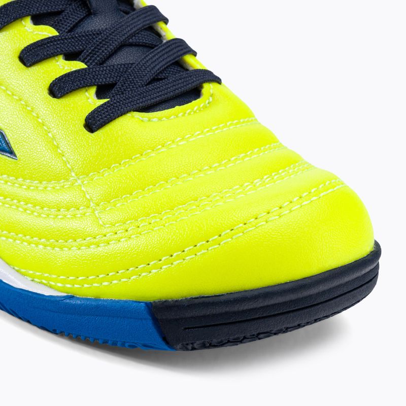 Joma Toledo IN Kinder Fußballschuhe Zitrone Fluor 7