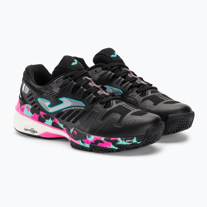 Damen Tennisschuhe Joma T.Slam Lady schwarz/fuchsia 4
