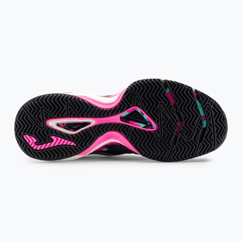 Damen Tennisschuhe Joma T.Slam Lady schwarz/fuchsia 5