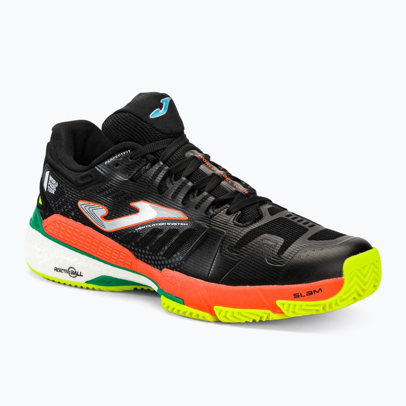 Joma T.Slam 2201 Herren Tennisschuhe schwarz und orange TSLAMW2201P