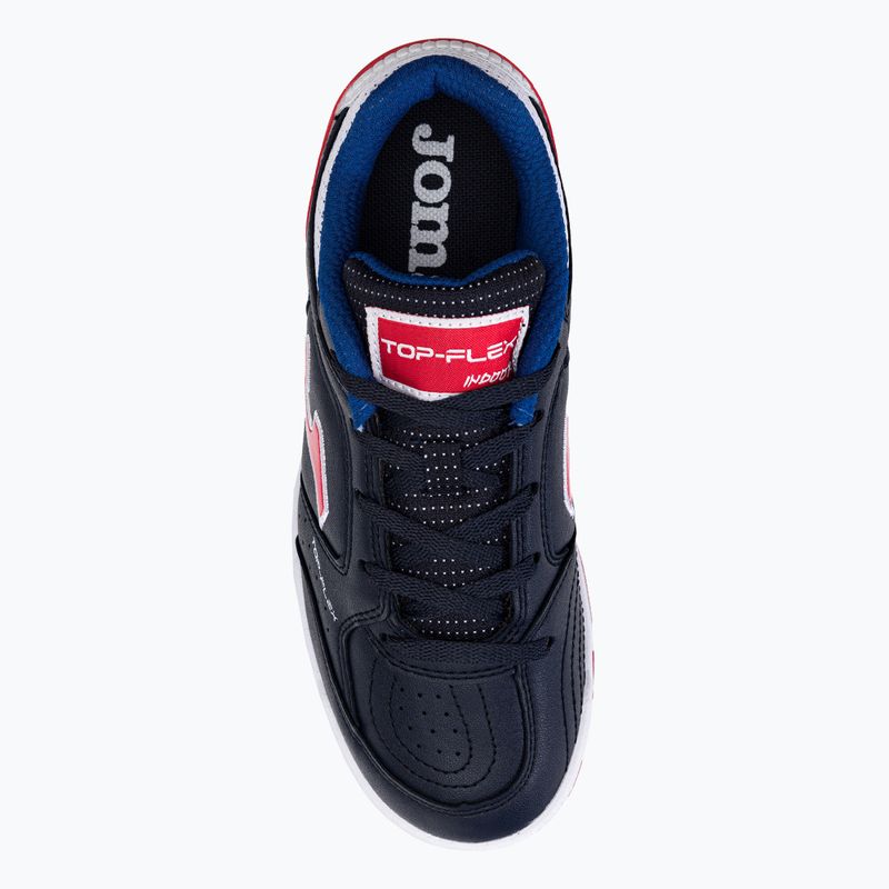 Kinder Fußballschuhe Joma Top Flex IN navy/rot 6