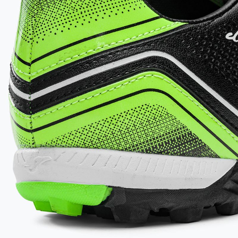 Herren Joma Aguila TF Fußballschuhe schwarz/grün fluor 8