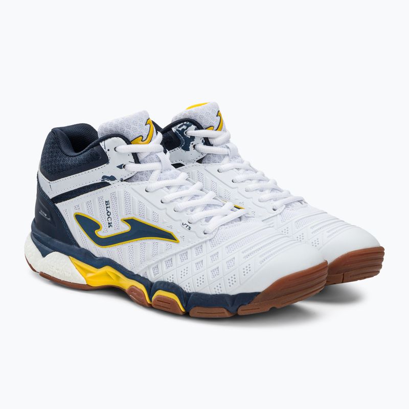 Volleyballschuhe Herren Joma V.Block 222 weiß-dunkelblau VBLOKW222 4