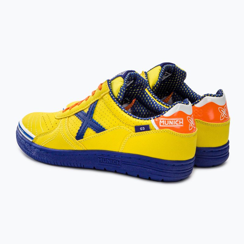 Kinder Fußballschuhe MUNICH G-3 Kid Profit gelb