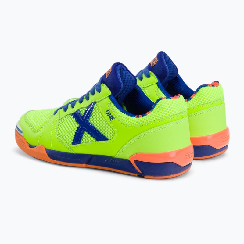MUNICH One Kid Fußballschuhe hellgrün 3