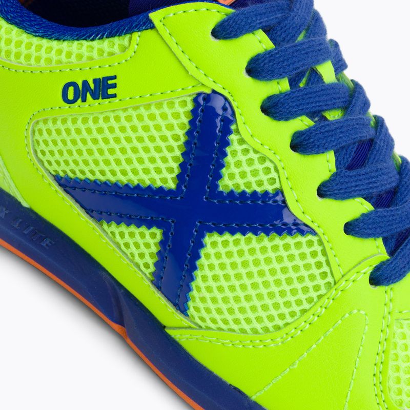 MUNICH One Kid Fußballschuhe hellgrün 8
