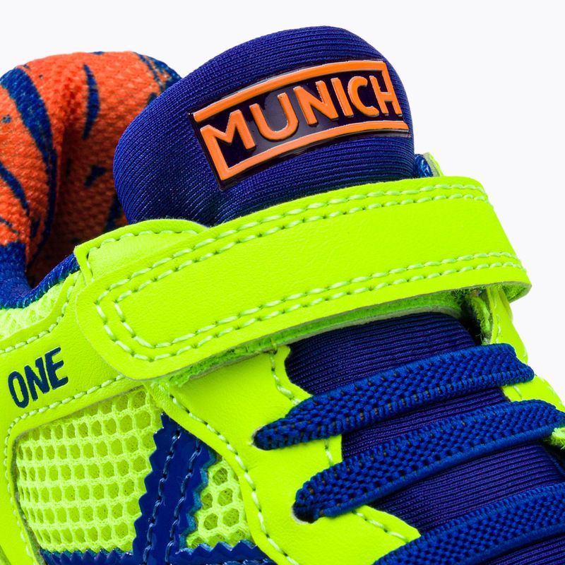 Kinder Fußballschuhe MUNICH One Kid Vco hellgrün 9