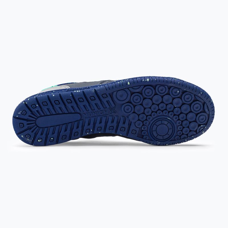 MUNICH G-3 Kid Hallenfußballschuhe blau 5