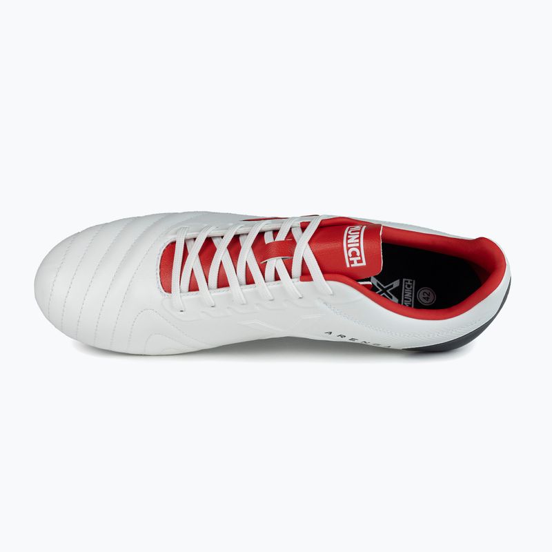 Fußballschuhe MUNICH Arenga FG blanco/rojo 11