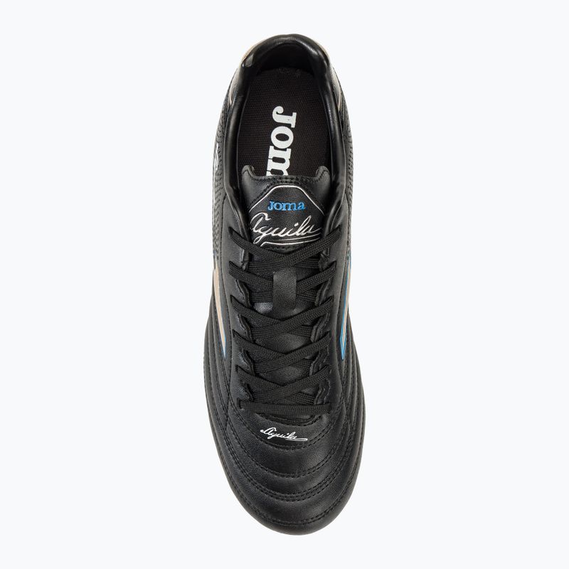Herren Joma Aguila FG Fußballschuhe schwarz/gold