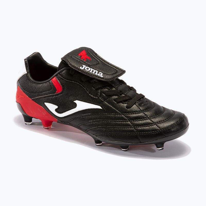 Herren Joma Aguila Cup FG Fußballschuhe schwarz/rot 13