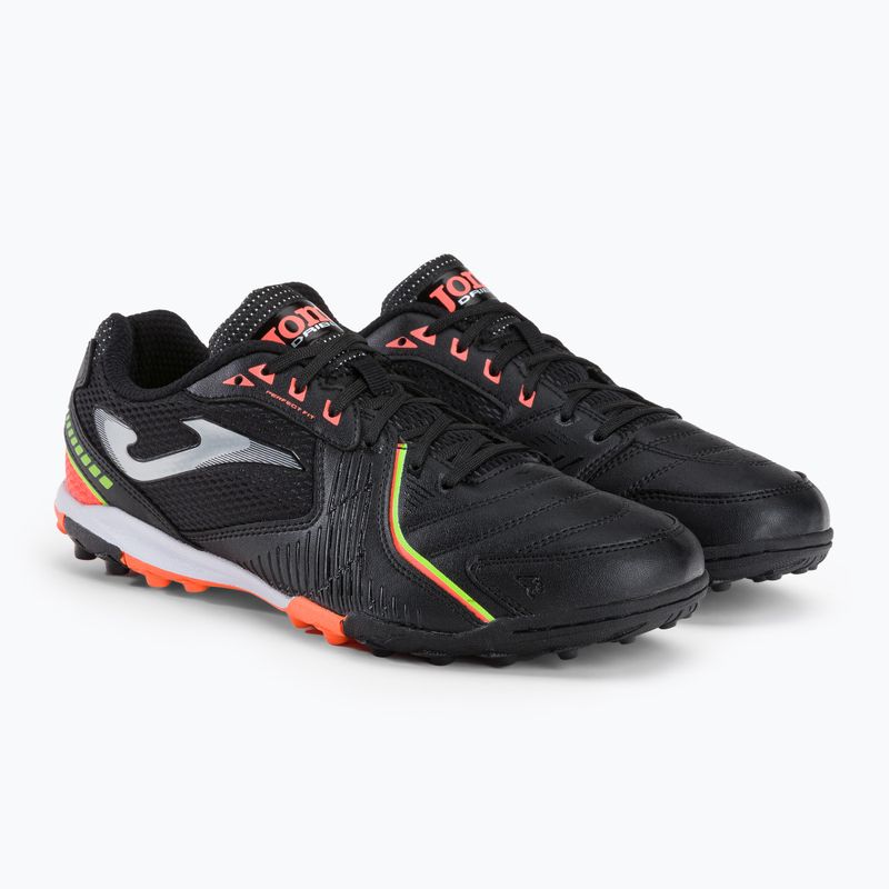 Herren Joma Dribbling TF Fußballschuhe schwarz/rot 4