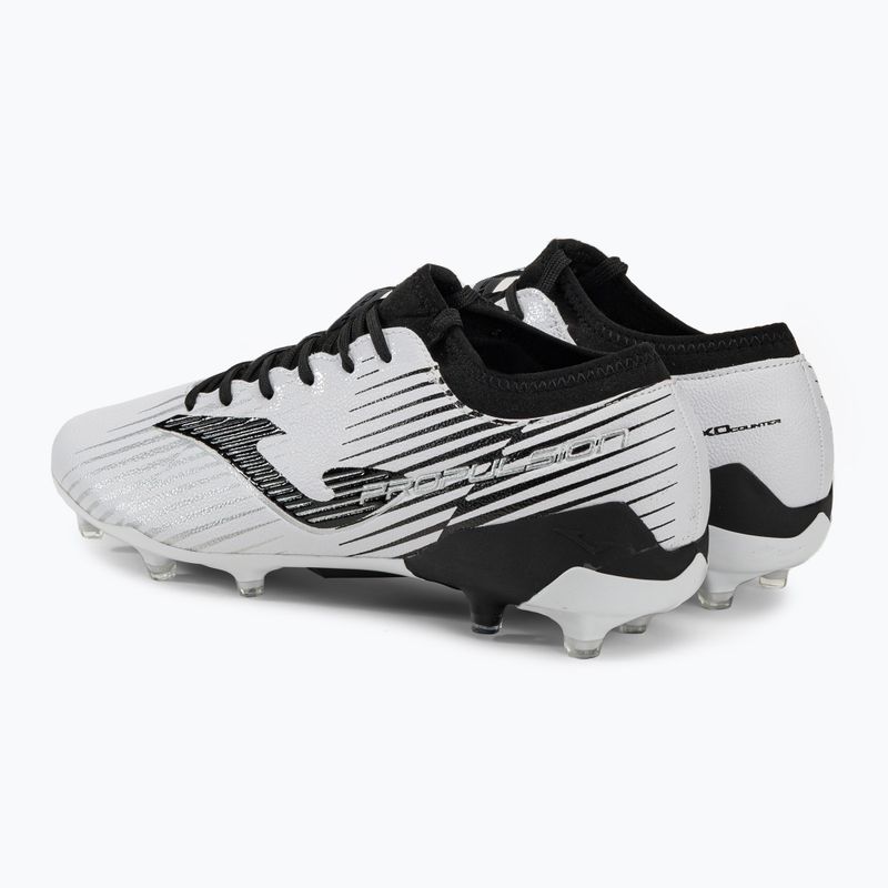 Joma Propulsion Cup FG Herren Fußballschuhe weiß/schwarz 3