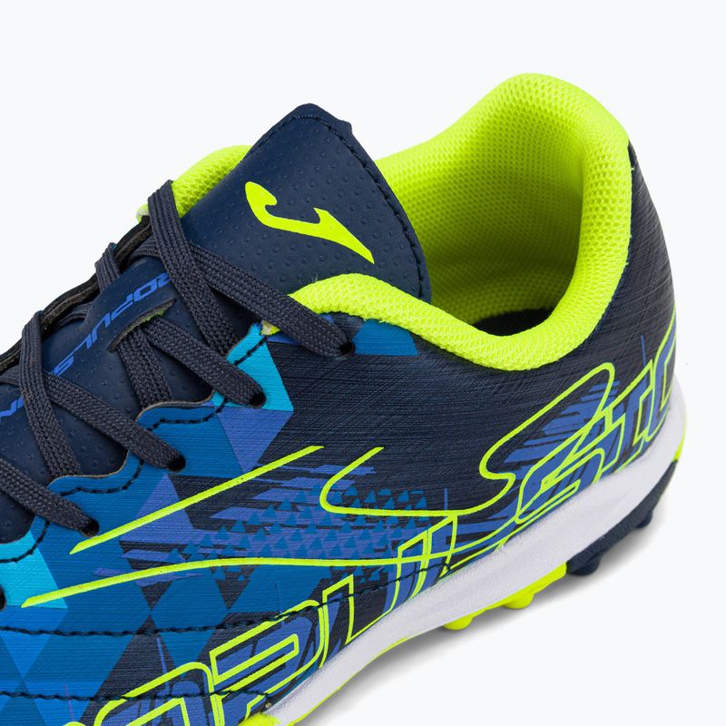 Joma Propulsion TF Kinder Fußballschuhe navy/gelb 12