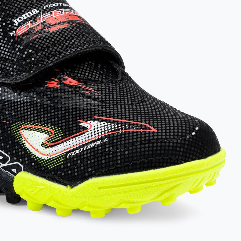 Joma Super Copa TF Fußballschuhe für Kinder schwarz/orange 7