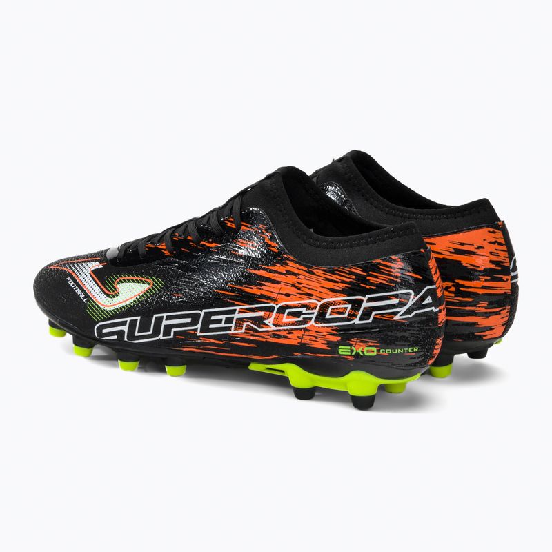 Joma Super Copa FG schwarz/koralle Herren Fußballschuhe 3