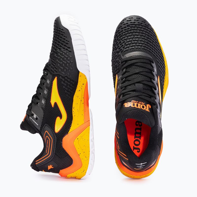 Joma T.Ace 2301 Herren Tennisschuhe schwarz und orange TACES2301T 13