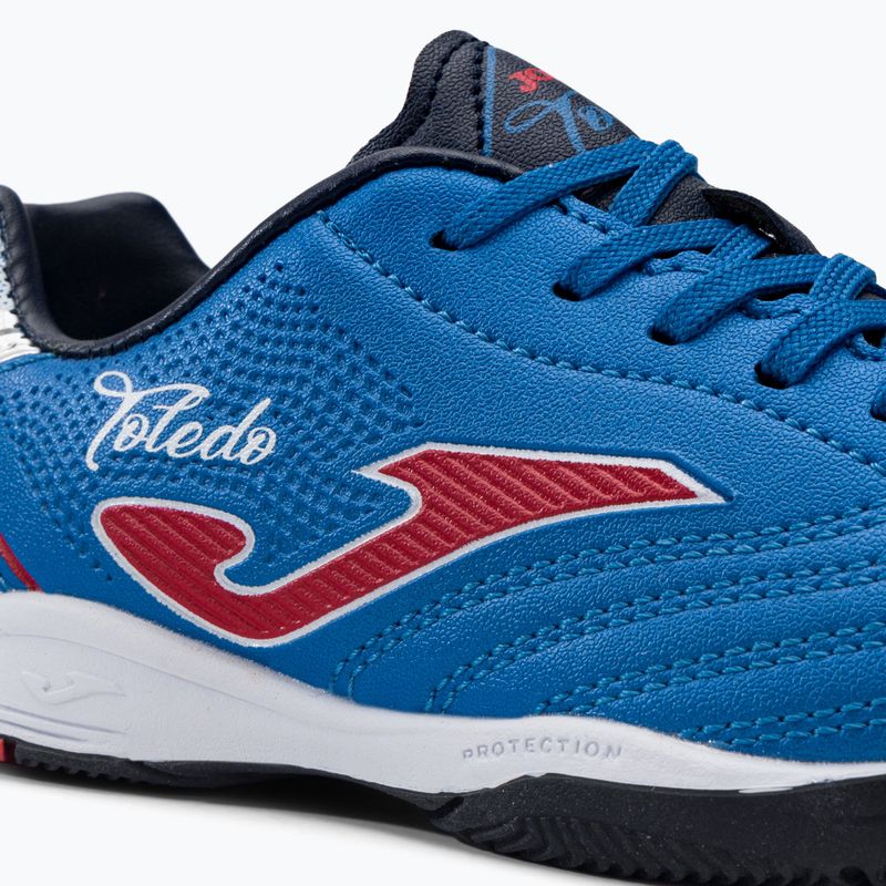 Joma Toledo IN royal/rot Kinder Fußballschuhe 10