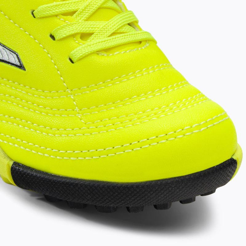 Joma Toledo TF Kinder Fußballschuhe Zitrone fluor/schwarz 7