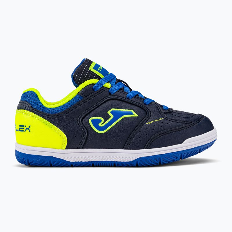 Kinder Fußballschuhe Joma Top Flex IN navy/gelb 2