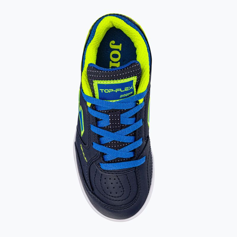 Kinder Fußballschuhe Joma Top Flex IN navy/gelb 6