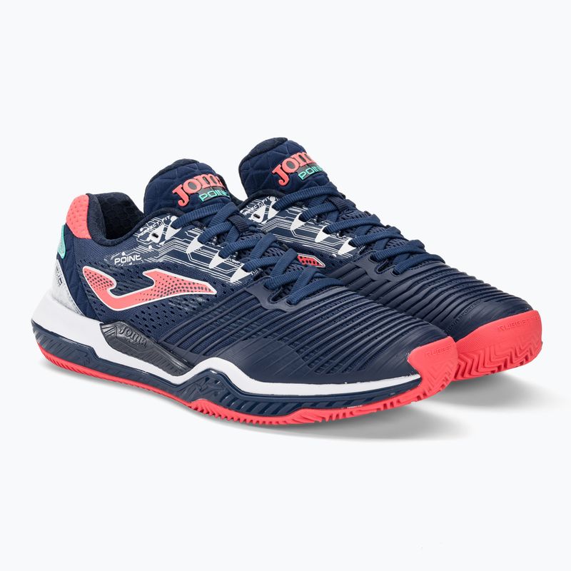 Herren-Tennisschuhe Joma Point P navy/rot 4