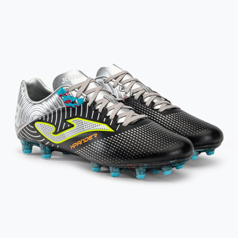 Joma Herren Fußballschuhe Xpander FG schwarz/silber 4