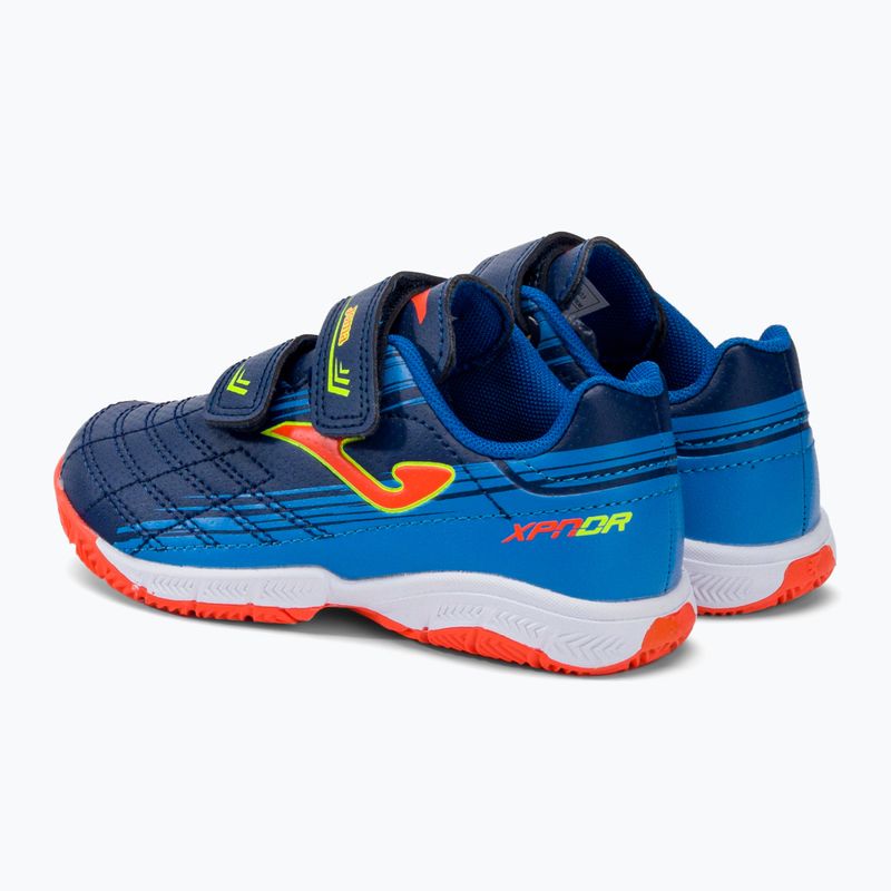 Joma Xpander IN navy/orange fluor Kinder Fußballschuhe 3