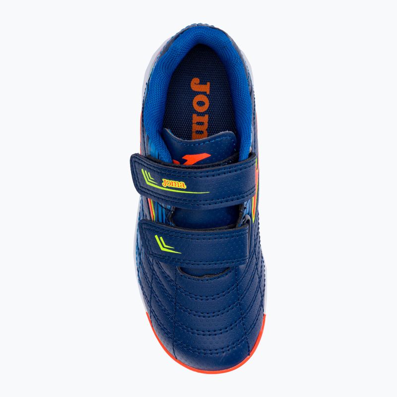 Joma Xpander IN navy/orange fluor Kinder Fußballschuhe 6
