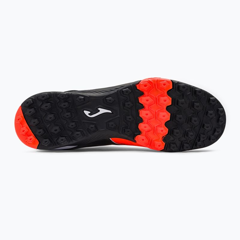 Joma Cancha TF Herren Fußballschuhe orange/schwarz 5