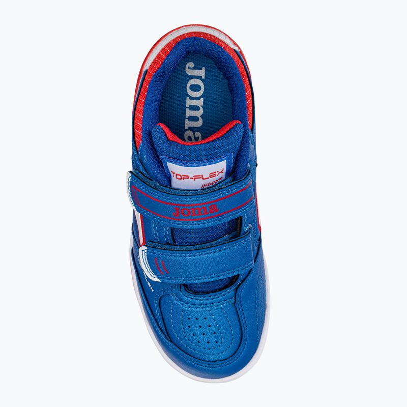 Kinder-Fußballschuhe Joma Top Flex IN royal/rot 6