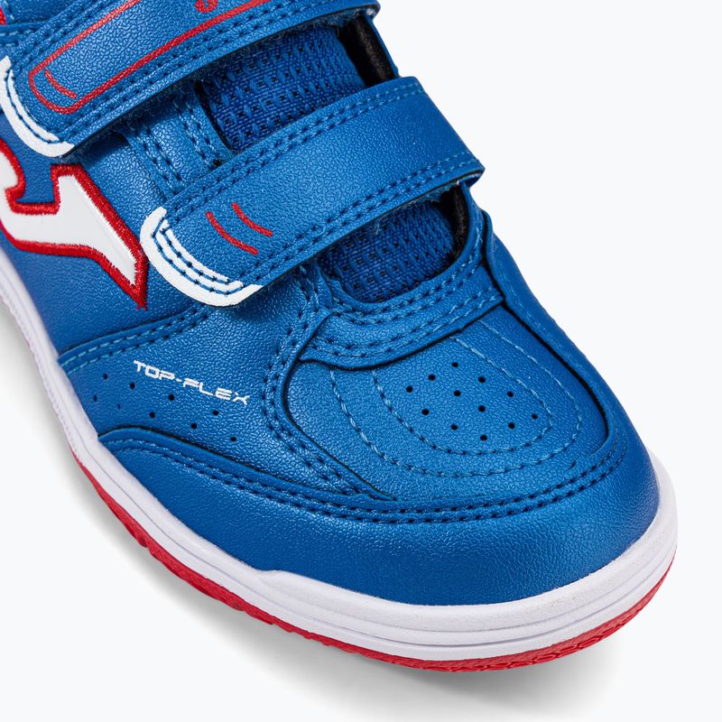 Kinder-Fußballschuhe Joma Top Flex IN royal/rot 7