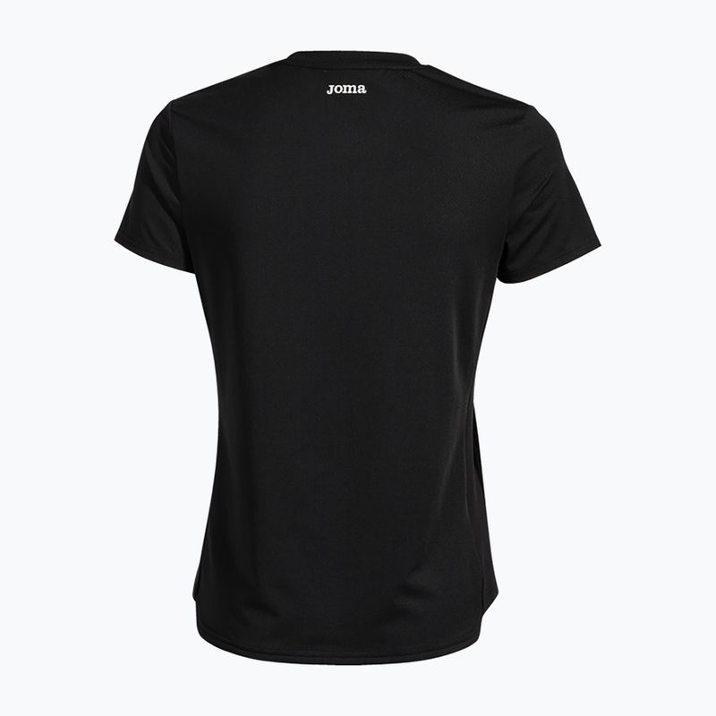 Damen Tennisshirt Joma Smash schwarz 2