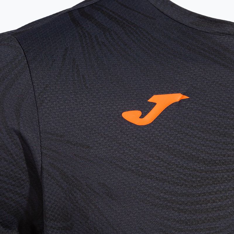 Herren-Tennisshirt Joma Challenge schwarz 2