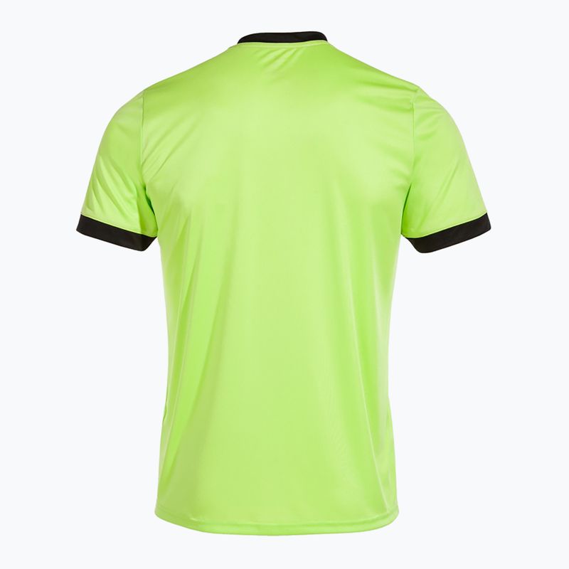 Herren-Tennisshirt Joma Court lime/schwarz 6